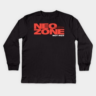 Kpop NCT 127 NEO ZONE Kids Long Sleeve T-Shirt